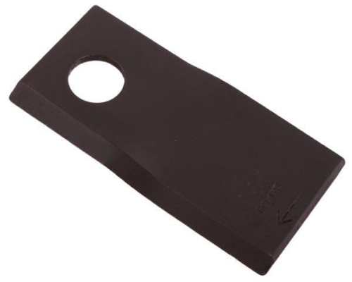 Nóż nożyk kosiarka prawy 107x50x4mm otwór 19 zastosowanie 13800032 JF-Stoll WARYŃSKI