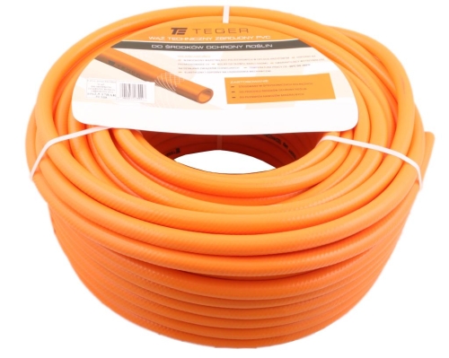 Wąż do środków ochrony roślin (do opryskiwaczy) zbrojony PVC 10X2.5 10bar TEGER