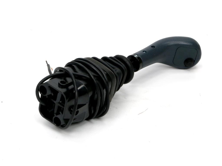 Joystick pod linki zakończone widełkami z 1 przełącznikiem (z przyciskiem na widełki IP-6029 JOYSTIKW) Waryński 2