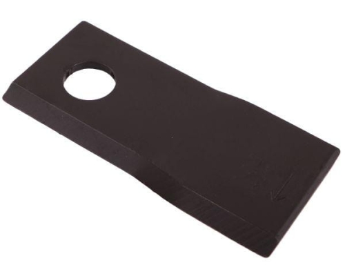 Nóż nożyk kosiarka prawy 114x48x4mm otwór 19 zastosowanie 13800015 JF-Stoll WARYŃSKI