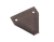 Nóż żniwny 80x76x2mm otwór 5.5 zastosowanie 417800220 1650333 Deutz-Fahr WARYŃSKI