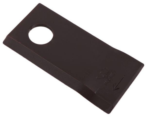 Nóż nożyk kosiarka prawy 102x48x4mm otwór 19 zastosowanie 570446 Niemeyer WARYŃSKI