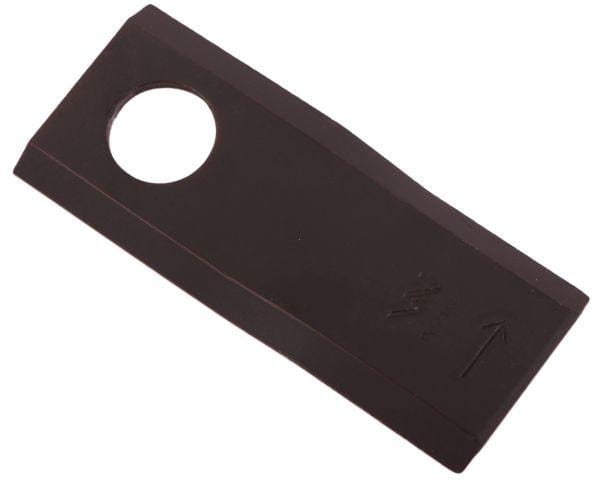 Nóż nożyk kosiarka lewy 107x46x4mm otwór 21 zastosowanie 55903210 Kuhn WARYŃSKI