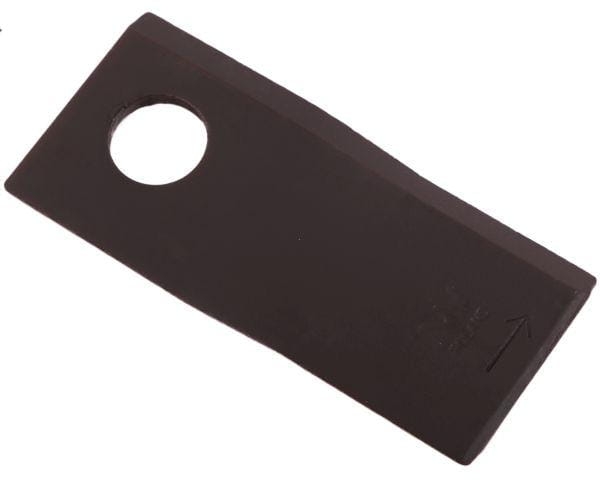 Nóż nożyk kosiarka lewy 108x47x4mm otwór 19 zastosowanie 1434985 Pottinger WARYŃSKI