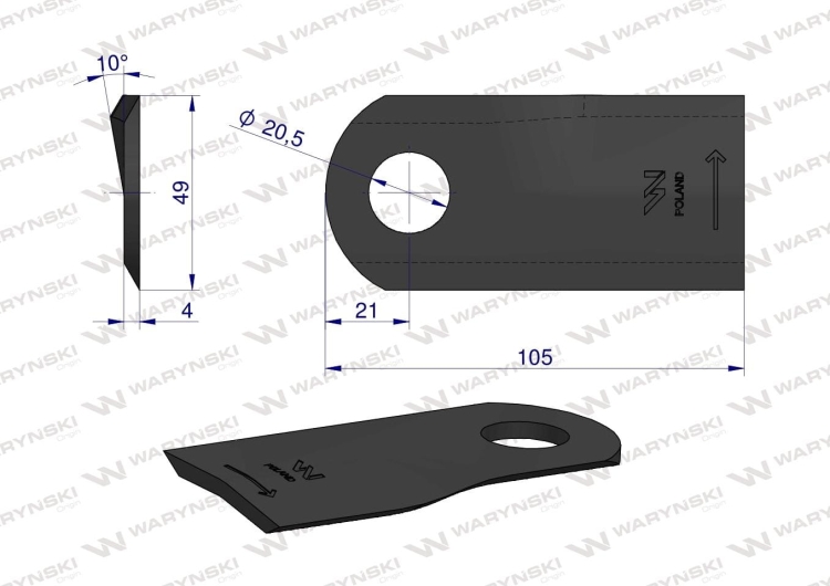 WKR105X47X4L
