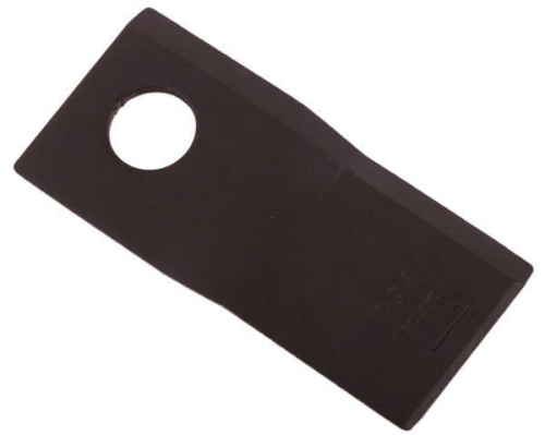 Nóż nożyk kosiarka lewy 107x50x4mm otwór 19 zastosowanie 13800031 JF-Stoll WARYŃSKI