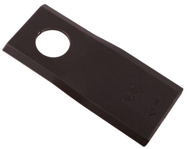 Nóż nożyk kosiarka prawy 96x40x3mm otwór 19 zastosowanie 16502726 Deutz Fahr Kverneland WARYŃSKI