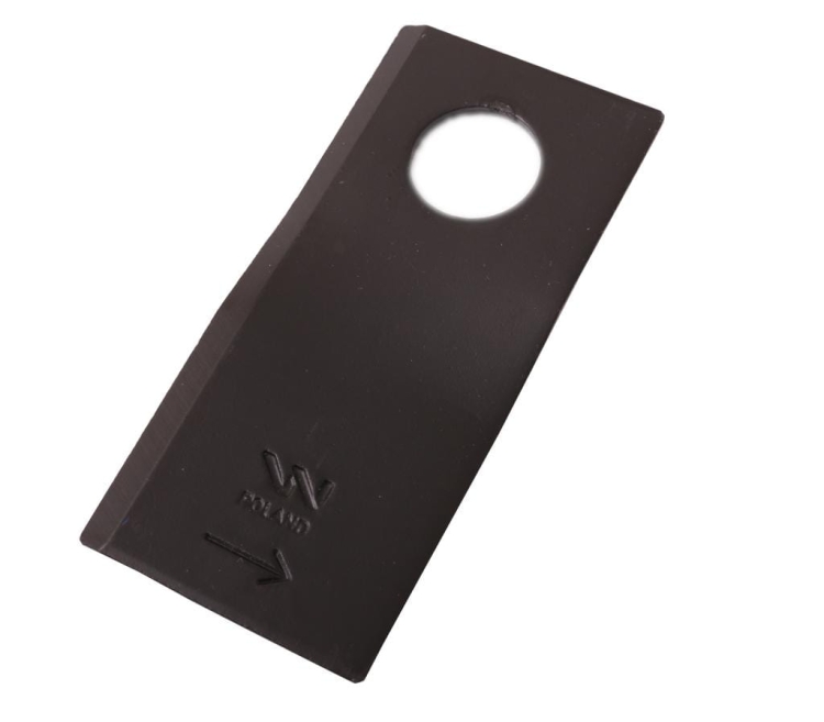 Nóż nożyk kosiarka lewy 108X50X3mm otwór 21 zastosowanie RF 108/3 Famarol WARYŃSKI