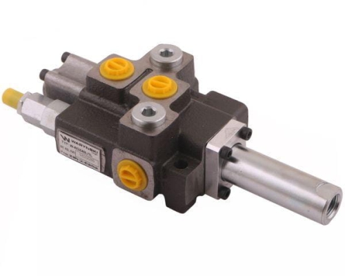 Rozdzielacz hydrauliczny 1-sekcyjny max przepływ 40L sterowany na linkę Waryński 2