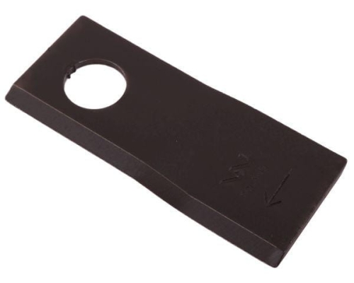 Nóż nożyk kosiarka prawy 100x40x3mm otwór 19 zastosowanie 580290955 BCS Sipma WARYŃSKI