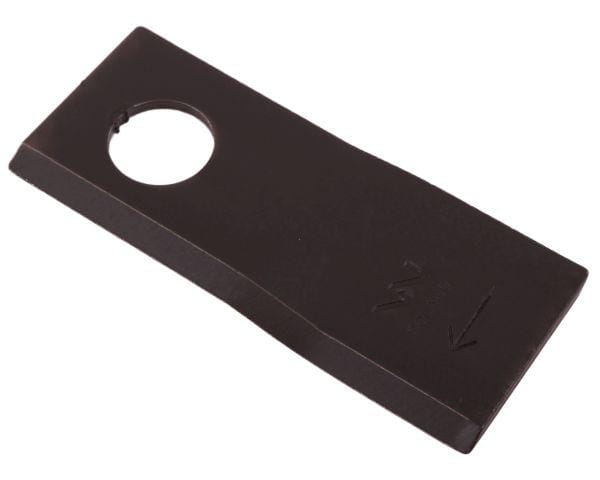 Nóż nożyk kosiarka prawy 100x40x3mm otwór 19 zastosowanie 580290955 BCS Sipma WARYŃSKI