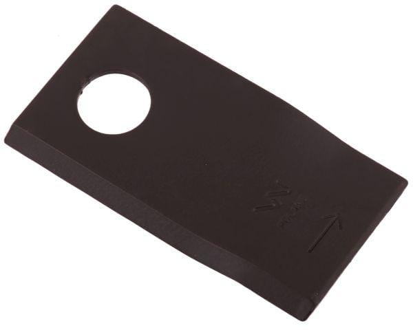 Nóż nożyk kosiarka lewy 94x48x4mm otwór 19 zastosowanie TF-71 Kverneland Taarup WARYŃSKI