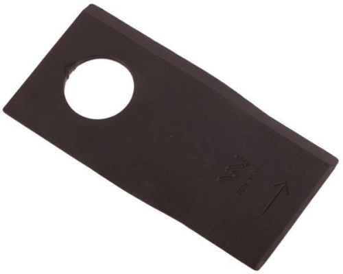 Nóż nożyk kosiarka lewy 100x48x3mm otwór 23 zastosowanie T683L Mortl WARYŃSKI