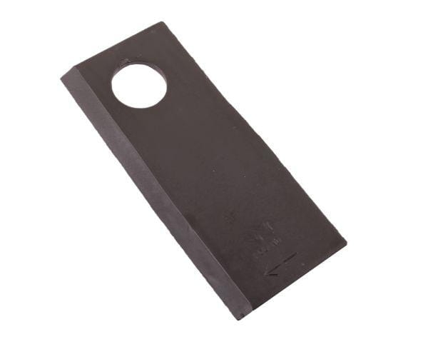 Nóż nożyk kosiarka prawy 120X50X4mm otwór 21 zastosowanie RF 120/4 Pronar WARYŃSKI