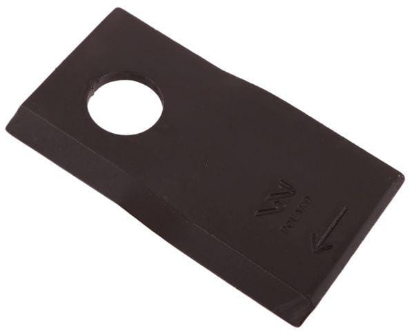 Nóż nożyk kosiarka prawy 90x48x4mm otwór 19 zastosowanie 1448261 Krone WARYŃSKI