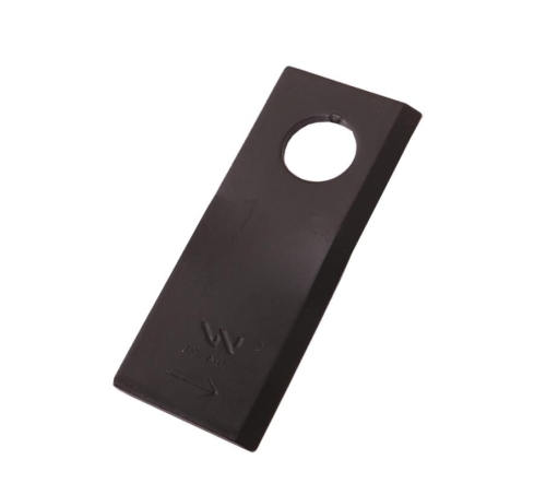 Nóż nożyk kosiarka lewy 100X40X3mm otwór 19 zastosowanie RS 100/3 Sipma WARYŃSKI
