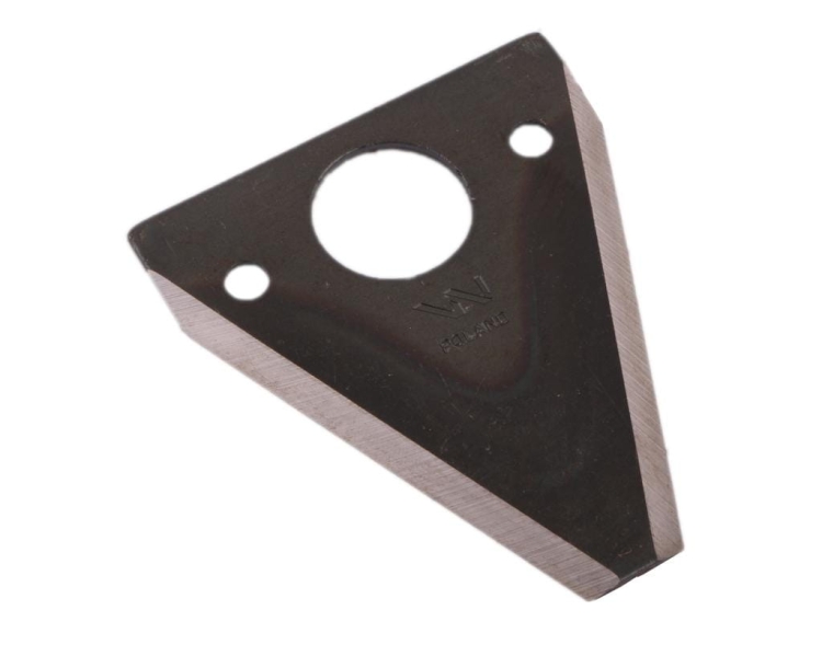 Nóż żniwny 90x76x3mm otwór 6.5 zastosowanie D18 Fortschritt WARYŃSKI