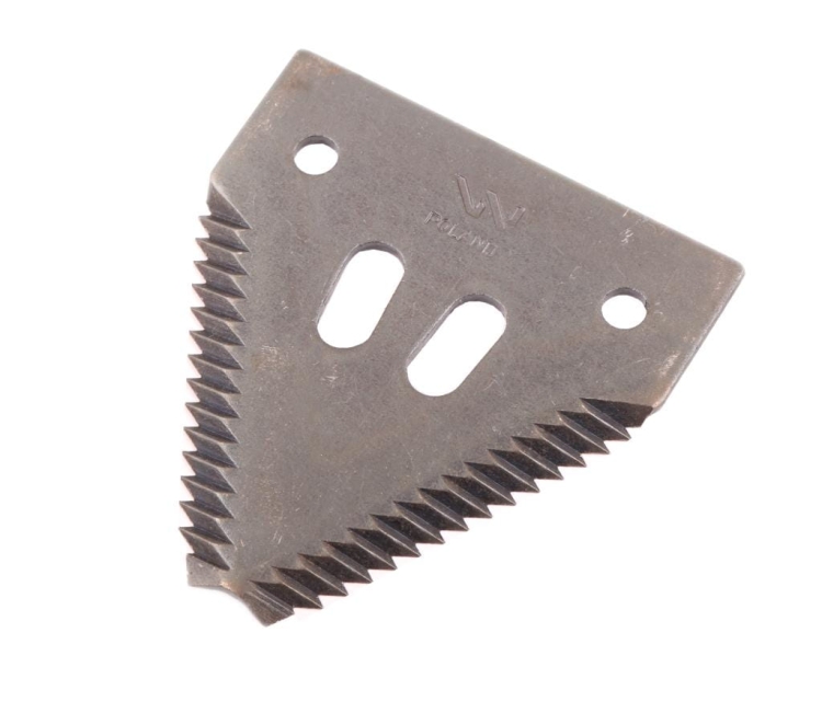 Nóż żniwny 80x76x2.7mm otwór 6.5 zastosowanie 1097806 Schumacher WARYŃSKI