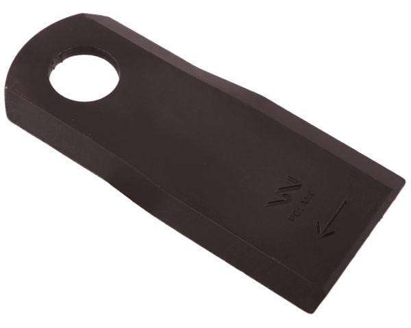 Nóż nożyk kosiarka prawy 116x48x4mm otwór 20.5 zastosowanie 6804720 Kuhn WARYŃSKI