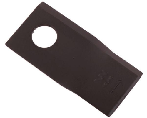 Nóż nożyk kosiarka lewy 98x48x4mm otwór 19 zastosowanie 153171311 SIP WARYŃSKI