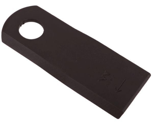 Nóż nożyk kosiarka prawy 129.5x48x4mm otwór 21.2 zastosowanie 129MER Marangon WARYŃSKI