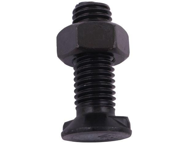 Śruba kpl. płużna dwunoskowa M12x45 mm kl.12.9 Waryński 4