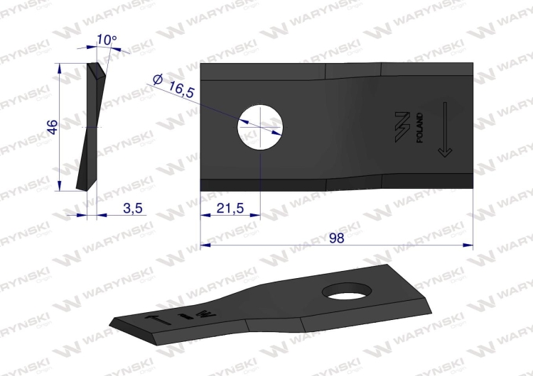 WKR98X46X3.5P