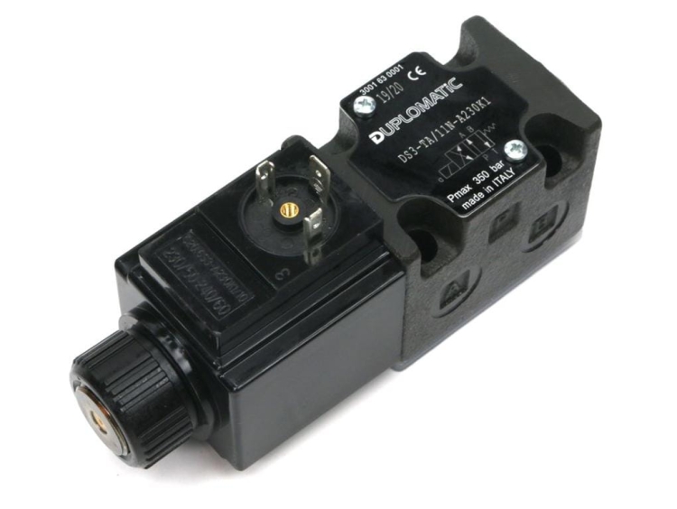 Rozdzielacz (elektrozawór) DS3-TA02/11N-A230K1 230V AC Heavy 350bar 100l/min Duplomatic