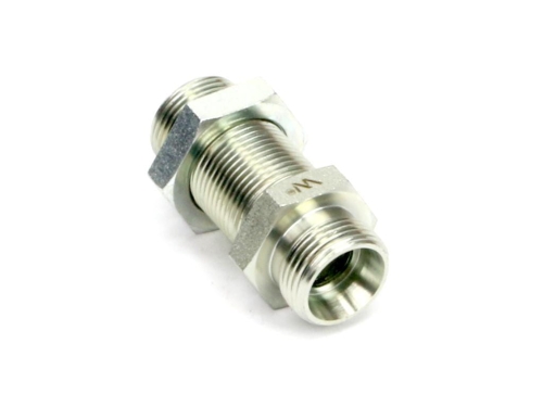 Złączka hydrauliczna metryczna grodziowa BB M12x1.5 06L z przeciwnakrętką (XSV) Waryński