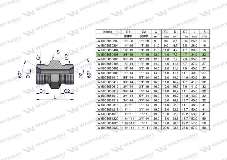 W-5005050406