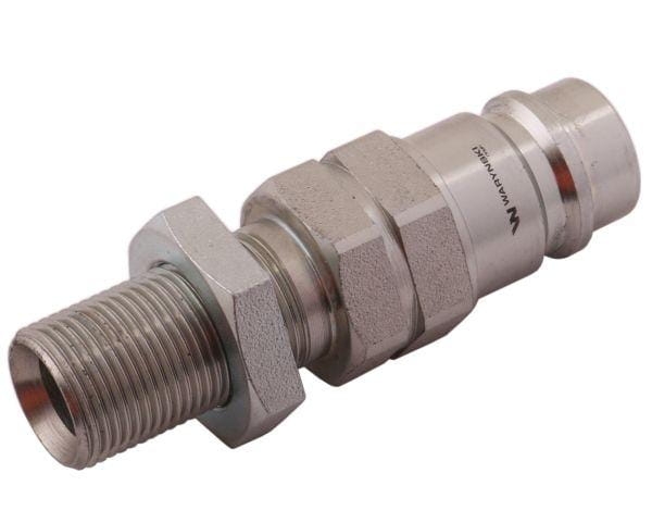 Szybkozłącze hydrauliczne wtyczka long M20x1.5 gwint zewnętrzny EURO (ISO 7241-A) Waryński  3