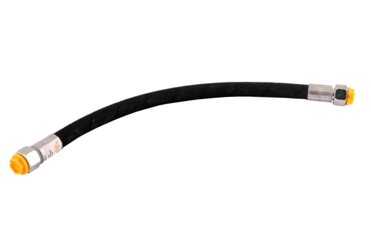 Przewód hydrauliczny 275 bar gwint DKR/DKR 1/2" BSP proste L-500mm DN12-2SN (C11C11/211/13-500) 27.5 Mpa