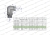 Kolanko hydrauliczne nastawne BB M26x1.5 18L x 1/2"BSP z regulacją Waryński 4