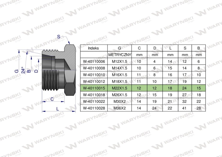 W-40110015