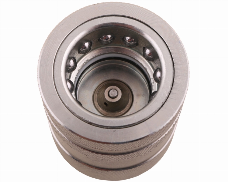 Szybkozłącze hydrauliczne gniazdo z eliminatorem ciśnienia M18x1.5 gwint zew. EURO PUSH-PULL (9100818G) (ISO 7241-A) Waryński  3