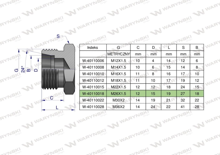 W-40110018