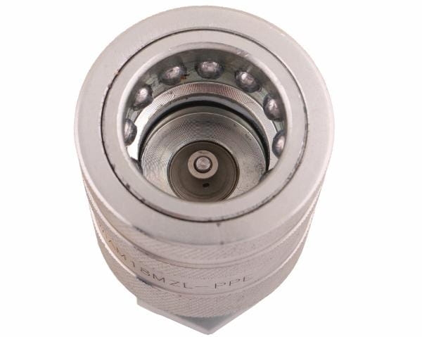 Szybkozłącze hydrauliczne gniazdo long z eliminatorem ciśnienia M18x1.5 gwint zew. EURO PUSH-PULL (9100818GL) (ISO 7241-A) Waryński 4