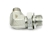 Kolanko hydrauliczne nastawne calowe BB 1/4" x 3/8" BSP z regulacją Waryński 3