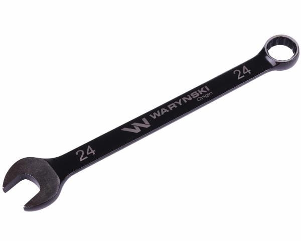 Klucz płasko-oczkowy 24 mm CrV standard ASME B107-2010 Waryński