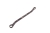 Klucz oczkowy odsadzony 12 x 13 mm CrV standard ASME B107.9 Waryński