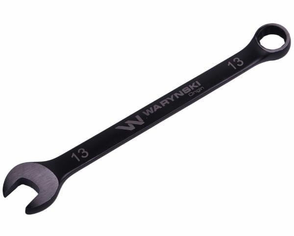 Klucz płasko-oczkowy 13 mm CrV standard ASME B107-2010 Waryński