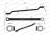 Klucz oczkowy odsadzony 10 x 11 mm CrV standard ASME B107.9 Waryński 2