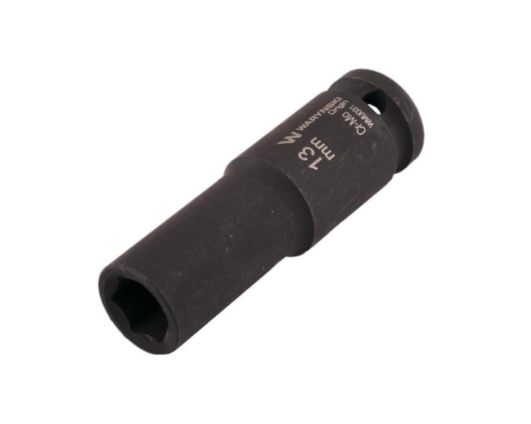 Nasadka udarowa sześciokątna długa 1/2" 13 mm CrMo DIN 3129 Waryński