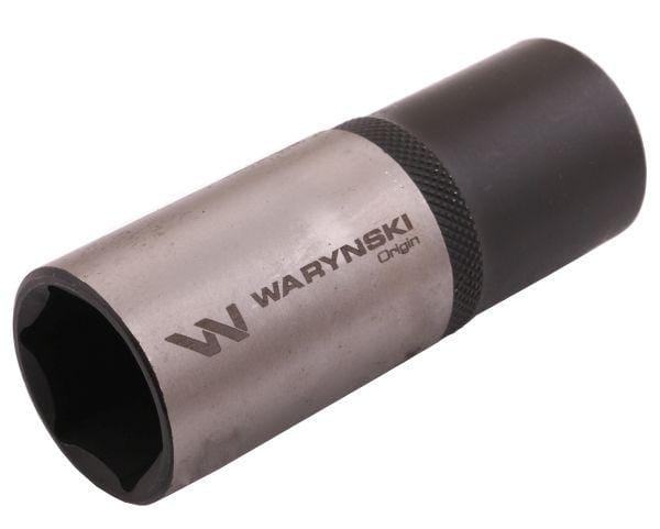 Nasadka sześciokątna 1/2" 22 mm długa CrV50BV30 DIN 3124 Waryński