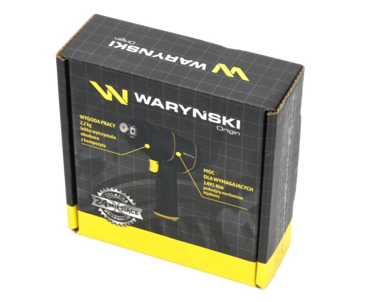 Klucz udarowy 3/4 kompozytowa obudowa 1491 Nm Waryński (3)