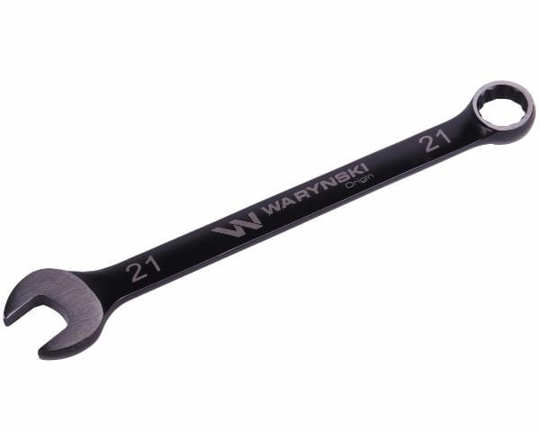 Klucz płasko-oczkowy 21 mm CrV standard ASME B107-2010 Waryński