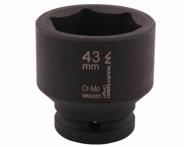 Nasadka udarowa sześciokątna 3/4" 43 m. CrMo DIN 3129 Waryński  3