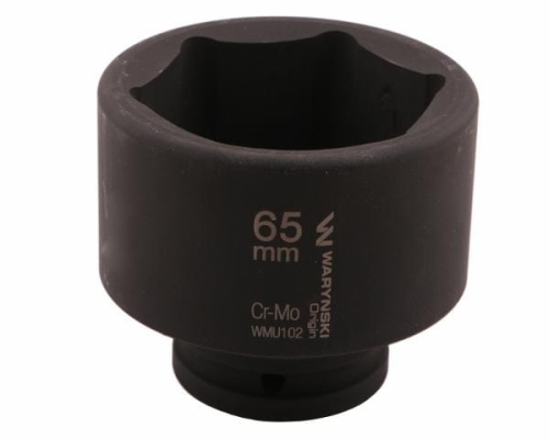 Nasadka udarowa sześciokątna 3/4" 65 mm CrMo DIN 3129 Waryński 2