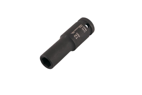 Nasadka udarowa sześciokątna długa 1/2" 12 mm CrMo DIN 3129 Waryński