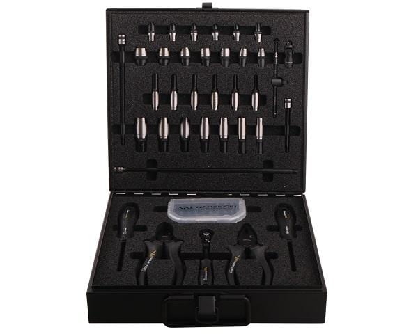 Zestaw nasadek w kasecie metalowej 68 elementów Waryński